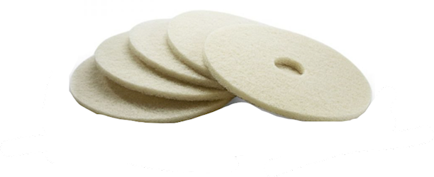 FLOOR PAD IMAGE BEIGE 17 BURNISHING 5 CS LARGE