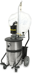 VACUUM, AIR, COMMERCIAL TANK, WET/DRY RECOVERY, EXTERNAL FILTER, TORNADO TASKFORCE LARGE