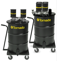 VACUUM, INDUSTRIAL, TORNADO JUMBO INTERNAL WET-ONLY, DUAL AIR LARGE