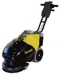 AUTO SCRUBBER, 14", WALK BEHIND, CORDLESS, TORNADO BD 14/4 LARGE