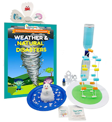 TEACHING KIT, STUDENT EXPERIMENT, WEATHER & NATURAL DISASTERS, GRADE K-5 LARGE