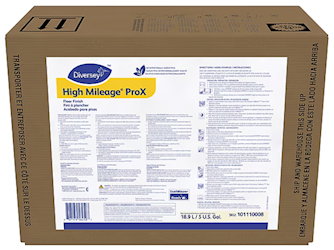 FINISH, DIVERSEY, HIGH MILEAGE PROX, MILD SCENT & FORMULA, 5 GALLON BIB LARGE