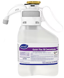 Disinfectant Cleaner,Diversey™, Oxivir® Five, 16 Concentrated, SmartDose™, Spray, 1.4 Liters LARGE