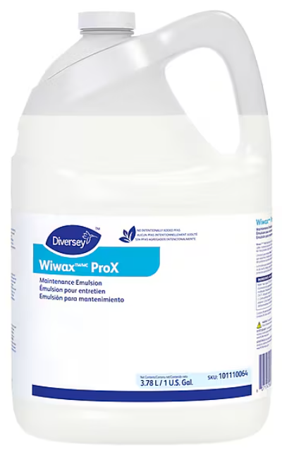 FLOOR SEALER, DIVERSEY WIWAX PROX, MILKY WHITE, 1 GALLON, 4/CT THUMBNAIL