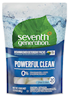 DISH SOAP, POWDER PACKETS, SEVENTH GENERATION, NATURAL, UNSCENTED, 45 PACKETS/BX THUMBNAIL