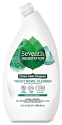 TOILET BOWL CLEANER, SEVENTH GENERATION, FRESH MINT SCENT, 24 OZ LARGE