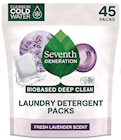 LAUNDRY DETERGENT, CAPSULES, SEVENTH GENERATION, LAVENDER SCENT, 45 CAPSULES/PACK, 8 PACKS/CT THUMBNAIL