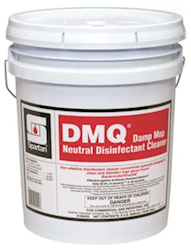 CLEANER, DISINFECTANT, SPARTAN, DMQ, LEMON SCENT, 5 GALLON PAIL LARGE