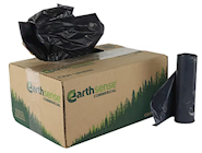 7-10 GALLON, .65 MIL, LOW DENSITY, 24 x 23, BLACK, 500/CT THUMBNAIL
