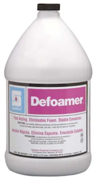 DEFOAMER, SPARTAN, MILD SCENT, 1 GALLON, 4/CT MAIN