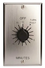 TIMER, MECHANICAL INTERVAL, INDOOR, COMMERCIAL GRADE, SPRING WOUND, IN-WALL, 15 MINUTE, TORK THUMBNAIL