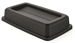 TRASH CAN LID, DOUBLE FLIP LID, SLIM LINE, SUNCAST COMMERCIAL, 23 GALLON THUMBNAIL