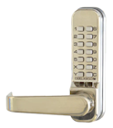 DOOR HANDLE, KEYPAD LEVER, MECHANICAL, CODELOCKS 415, STAINLESS STEEL THUMBNAIL