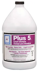 CARPET SHAMPOO, SPARTAN, PLUS-5, BANANA SCENT, 1 GALLON, 1/EA LARGE