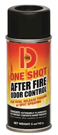 DEODORIZER, AFTER FIRE ODOR CONTROL, BIG D, FIRE D, ONE SHOT, 5 OZ, 12/CT MAIN