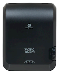 DISPENSER, HARDWOUND PAPER TOWELS, GP PRO MECHANICAL, PACIFIC BLUE ULTRA, BLACK 59589 LARGE