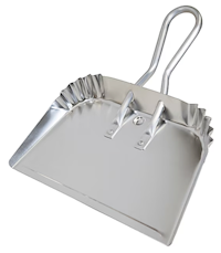 DUST PAN, ALUMINUM, 17" MAIN