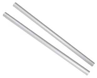 VACUUM WAND, ALUMINUM, STRAIGHT, FRICTION FIT, 59", PROTEAM 105693 LARGE