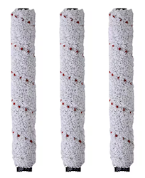 VACUUM BRUSH ROLL, SANITAIRE, MICROFIBER WITH BRISTLES, 3/CT LARGE