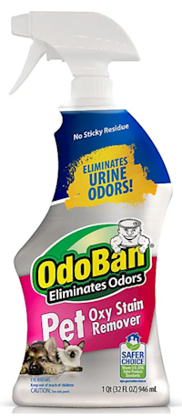 STAIN REMOVER, ODOBAN, PET SOLUTIONS, 32 OZ SPRAY BOTTLE MAIN