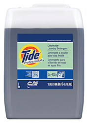 LAUNDRY DETERGENT, TIDE COLDWATER, ORIGINAL SCENT, 5 GALLON LARGE