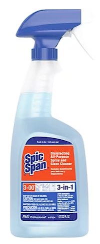 ALL PURPOSE CLEANER, SPIC & SPAN, FRESH SCENT, 32 OZ, 8/CT MAIN