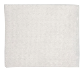 CLEANING PADS, MICROFIBER, CONTEC PREMIRA II, 12" X 12", WHITE, 25 PADS/PACK, 4 PACKS/CT LARGE