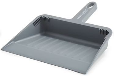 DUST PAN, HEAVY DUTY, COASTWIDE PROFESSIONAL, GREY, 11.9" LARGE