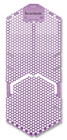 URINAL SCREENS, ANTI-SPLASH, VERTICAL, BOARDWALK, LAVENDER SCENT, PURPLE, 6/CT THUMBNAIL