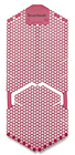 URINAL SCREENS, ANTI-SPLASH, VERTICAL, BOARDWALK, SPICED APPLE SCENT, RED, 6/CT THUMBNAIL