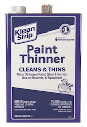 PAINT THINNER, KLEAN-STRIP, MINERAL SPIRITS, 1 GALLON LARGE