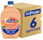 HAND SOAP, ANTIBACTERIAL, LIQUID, SOFTSOAP, CRISP CLEAN SCENT, 50 OZ, 6/CT THUMBNAIL