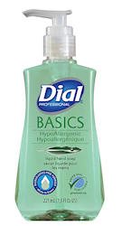 HAND SOAP, DIAL, LIQUID, FLORAL SCENT, 7.5 OZ, 12/CT LARGE
