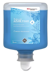 HAND SOAP, FOAMING, SC JOHNSON, FLORAL SCENT, 1 L REFILL, 6/CT LARGE