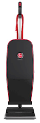 VACUUM, UPRIGHT, HOOVER, SUPERIOR LITE, BLACK/RED LARGE