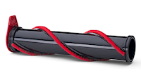BRUSH ROLL, REPLACEMENT PART, FOR HOOVER HVRPWR UPRIGHT VACUUM, BLACK/RED MAIN