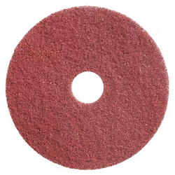 20", RED, BURNISHING FLOOR PADS, 2/CT LARGE
