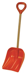 SHOVEL, HEAVY DUTY SCOOP, BIGFOOT, WOOD/POLY, 50" LARGE