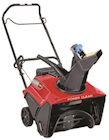 SNOW BLOWER, TORO POWER CLEAR, 721 R-C 21" 212 CC, SINGLE-STAGE, SELF PROPELLED, GAS THUMBNAIL