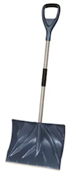 SNOW SHOVEL, BIGFOOT, ALUMINUM/POLY, 48" LARGE