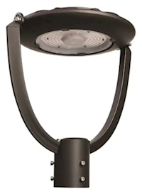 LIGHT, SATCO, OUTDOOR, POST TOP LED, 120-347 VOLT 75 WATT MAIN