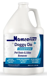 CARPET SHAMPOO, NAMCO, DOGGY DO, PET ENZYME CLEANER, UNSCENTED, 1 GALLON LARGE