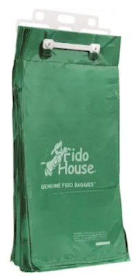 PET WASTE HEADER BAGS, FIDO HOUSE, PET WASTE BAGS, 2400 BAGS/CT MAIN