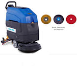 AUTO SCRUBBER, 22", 24V WET ACID BATTERY, OFF-BOARD CHARGER, 18" PAD DRIVER INCLUDED THUMBNAIL