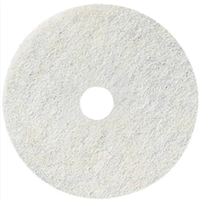 13", WHITE, POLISHING FLOOR PADS, RENOWN, 5/CT MAIN