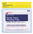 GAUZE PADS, STERILE, SMARTCOMPLIANCE, REFILL, 3" X 3", 10/CT THUMBNAIL