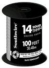WIRE, 14 SOLID CU THHN, COPPER, PVC, SOUTHWIRE, 100 FT THUMBNAIL
