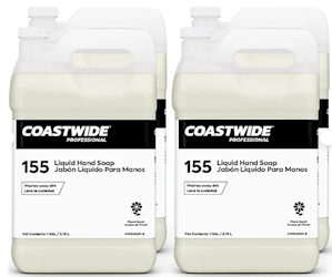 HAND SOAP, LIQUID, COASTWIDE PROFESSIONAL 155, FLORAL SCENT, 1 GALLON, 4/CT LARGE