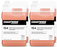 HAND SOAP, LIQUID, COASTWIDE PROFESSIONAL 154, ANTIBACTERIAL, 1 GALLON, 4/CT MAIN