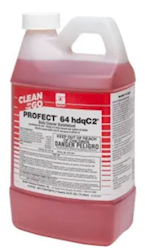 DISINFECTANT, NEUTRAL CLEANER, SPARTAN PROFECT NEUTRAL 64, DYE/FRAGRANCE FREE, 4/CT LARGE